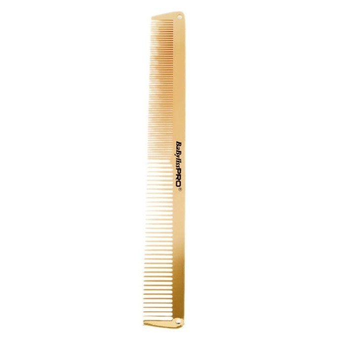 Babyliss-PRO-GoldFX-Metalowy-grzebień-do-strzyżenia-19cm