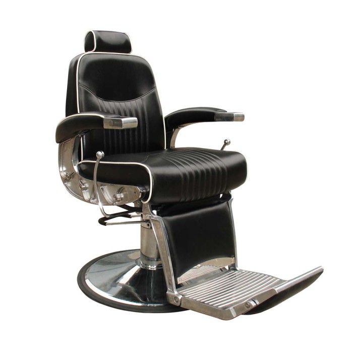 Fotel barberski JAMES czarny z chromowaną podstawą.jpg