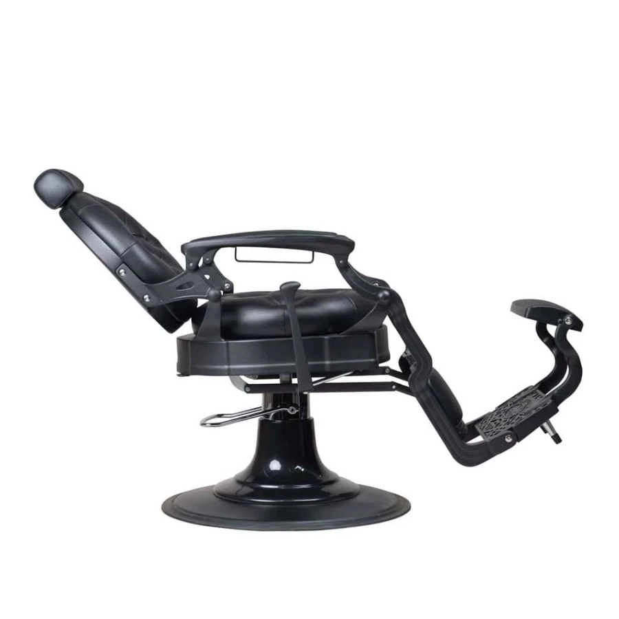 Fotel barberski Royce Noir Vintage bok rozłożony.jpg