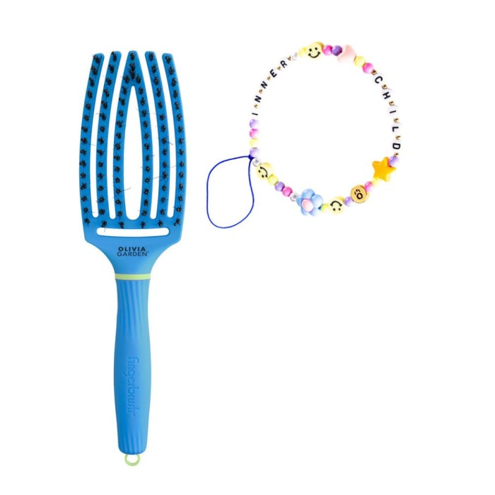 Olivia garden fingerbrush szczotka do włosów turbo blue.jpg