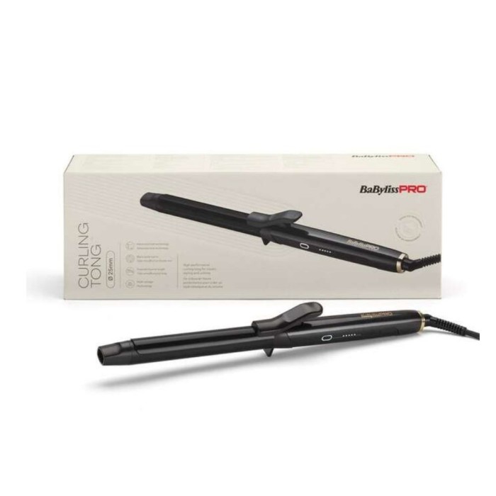 Babyliss-PRO-Lokówka-do-włosów-z-klipsem-Curling-TONG-25 mm