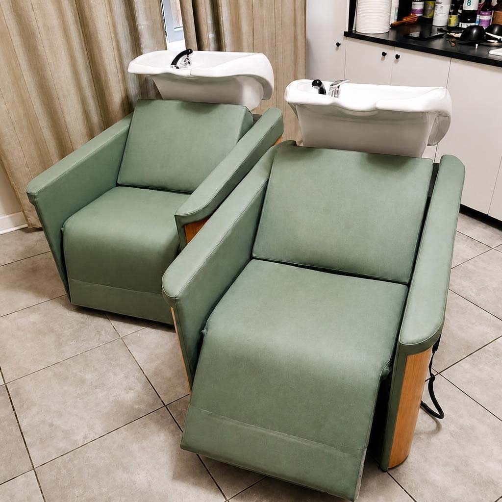 Salon Creative Cut Kraków – dwie myjnie fryzjerskie AGV Natwash