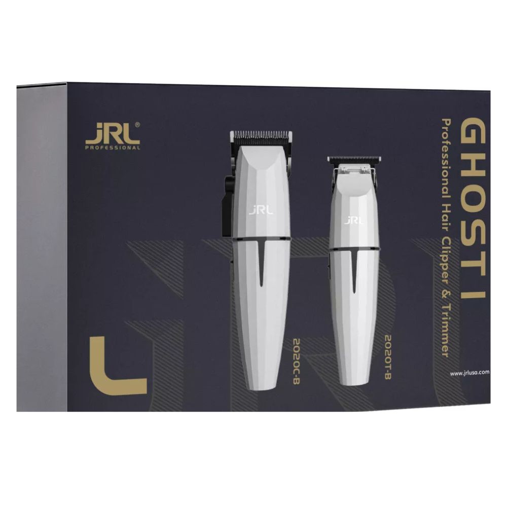 Zestaw JRL GHOST1 — maszynka i trymer Onyx w opakowaniu