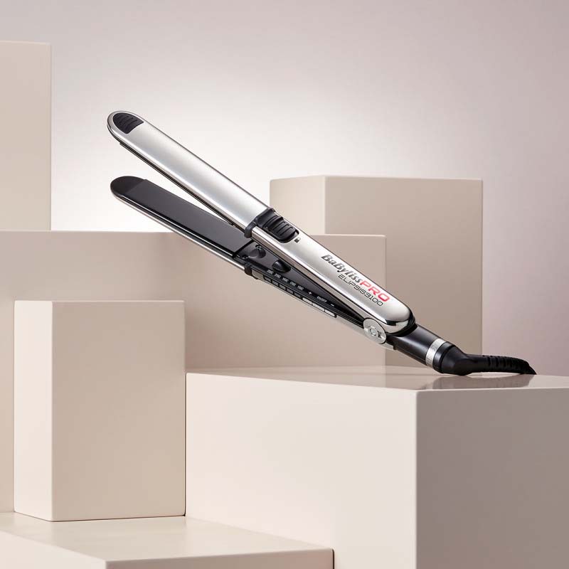 Eliptyczna konstrukcja prostownicy BaByliss PRO Elipsis do prostowania i kręcenia loków