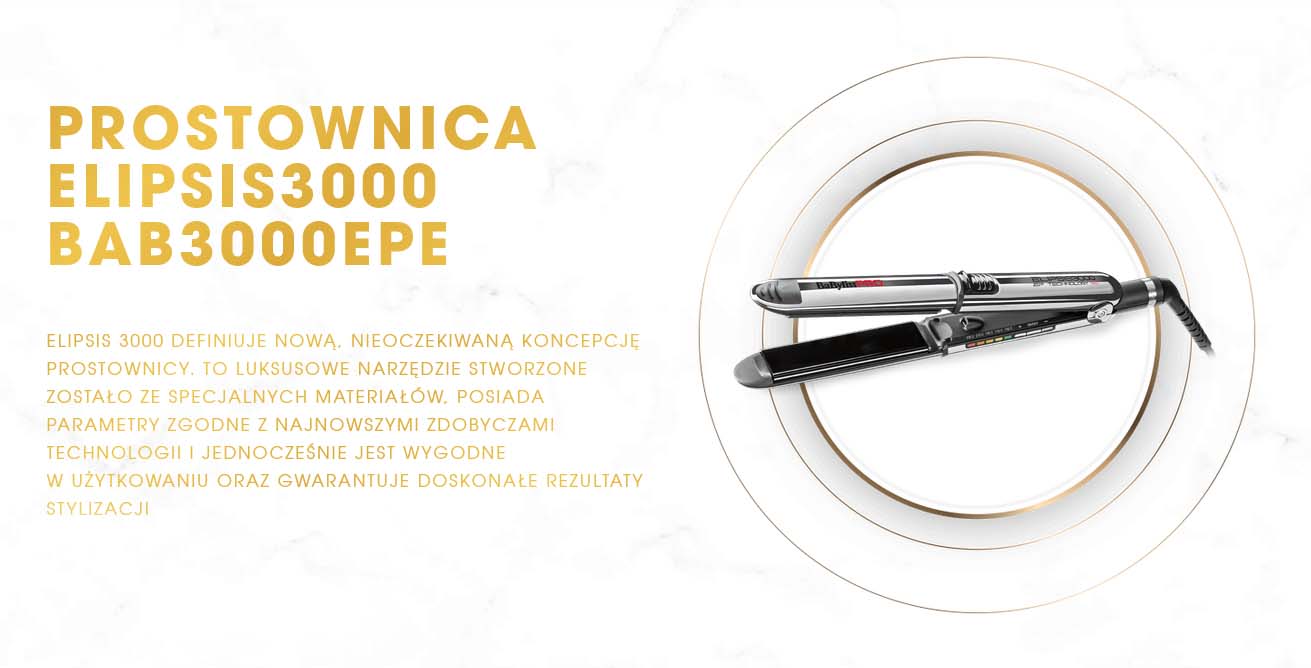Prostownica do włosów BaByliss PRO Elipsis 3000 EPE