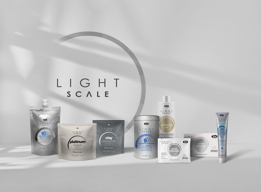 Rozjaśniacze Lisap Light Scale - Platinum, Up To 9, Up 10 czarna pasta