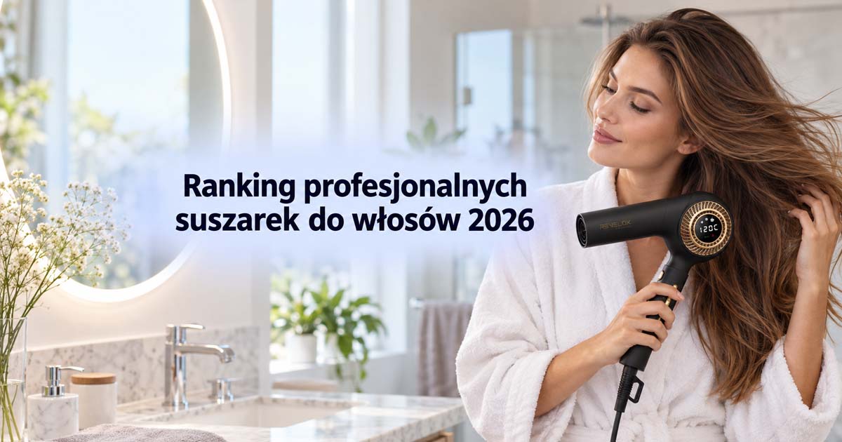 Ranking profesjonalnych suszarek do włosów 2026 – 8 modeli do domu i salonu
